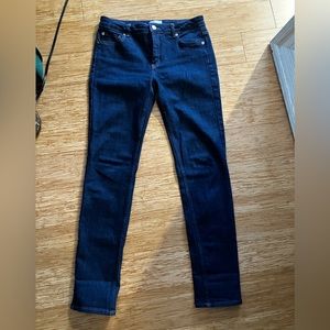 Dark wash GANNI skinny jeans